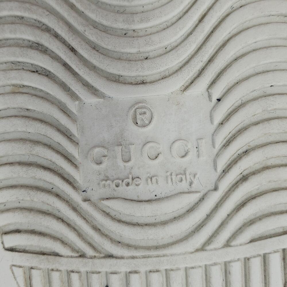 Gucci GG Supreme Monogram Logo Strawberry Lace Up Sneaker wears like a 7 1/2. - Picture 11 of 12